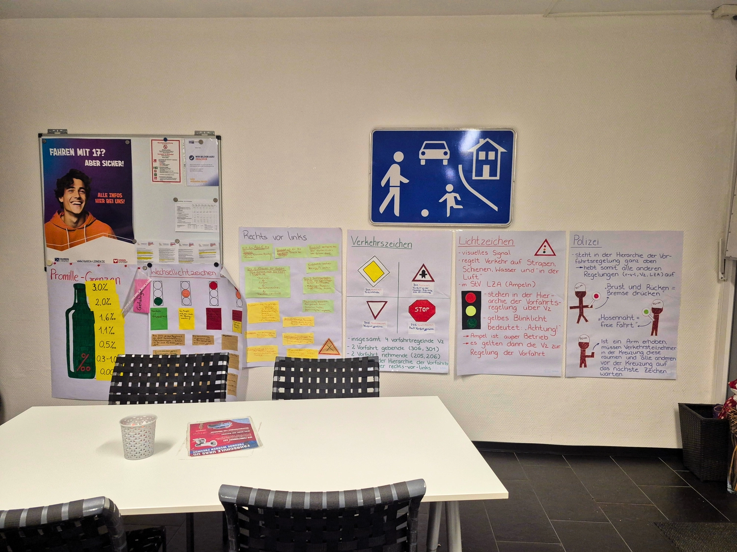 Ukas - Fahrschule - Büro Verkehrszeichen